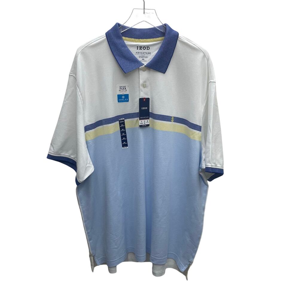 Izod Advantage Performance Polo 2XL Big & Tall NWT